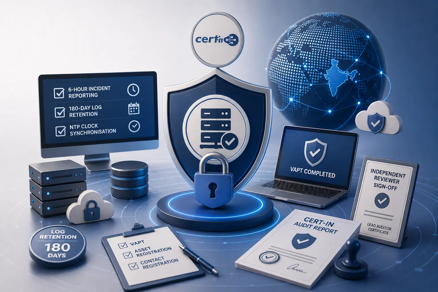 Auditoria de segurança CERT-In compliance and audit