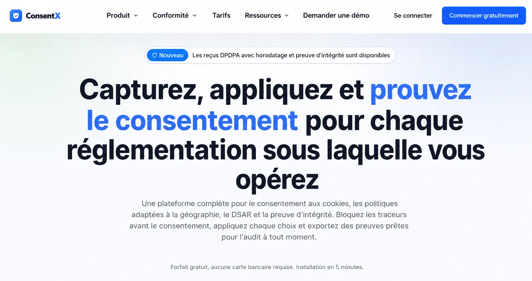 ConsentX platform
