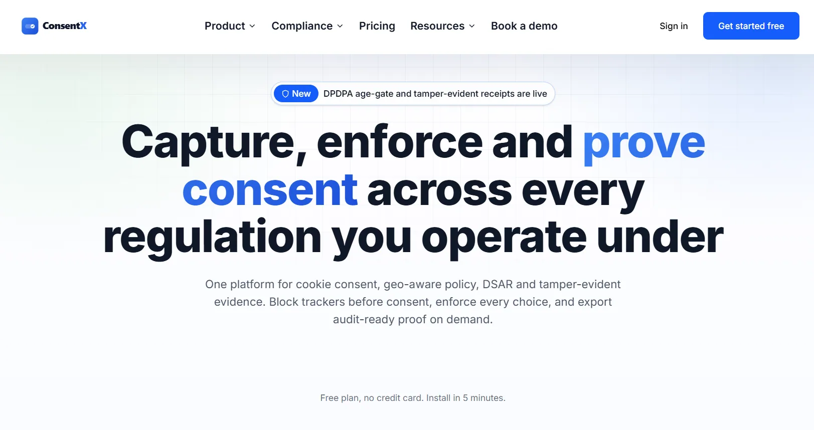 ConsentX platform