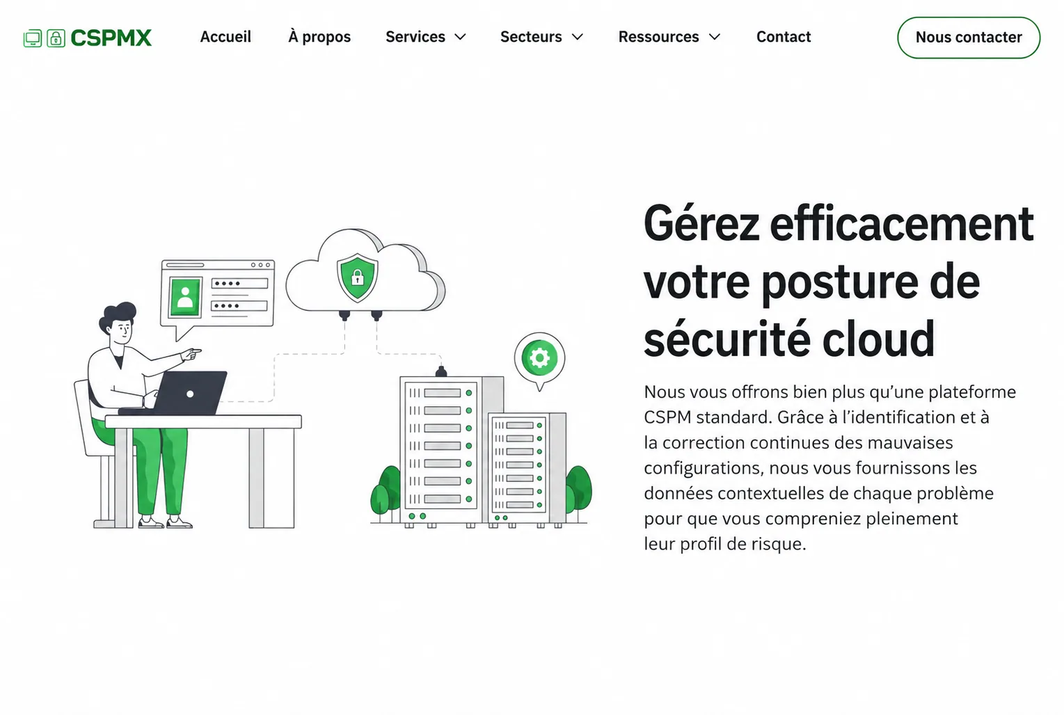 Plateforme de gestion de la posture de sécurité du cloud CSPMX